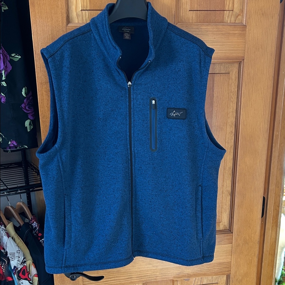 Greg Norman Collection Navy Knit Vest